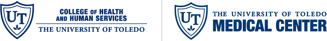 UTMC and College of Health and Human Services logos